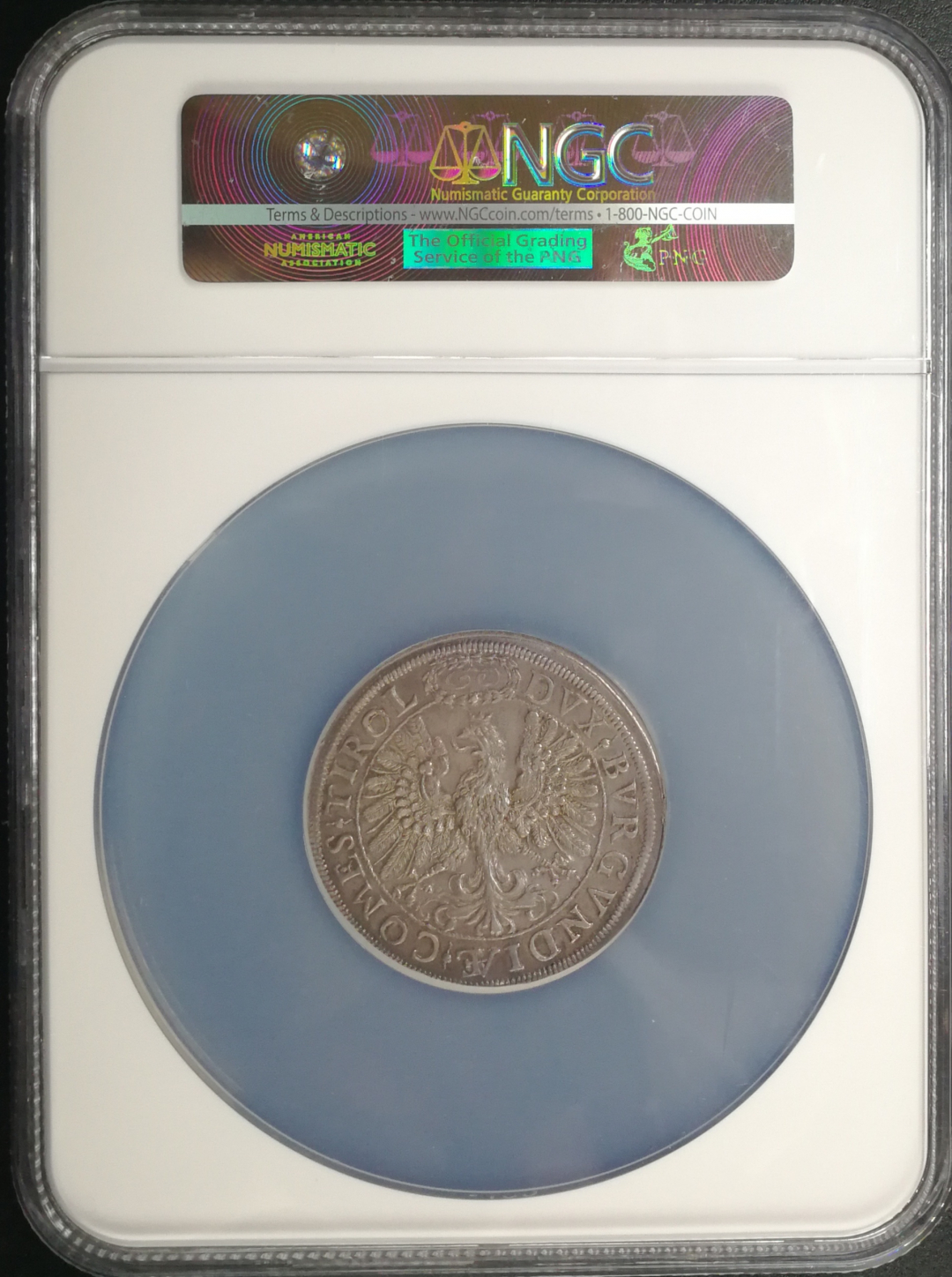 凡希社世界钱币微拍卖CICE专场大拍 稀!1626奥地利利奥波德2塔勒大型银币NGC-AU58