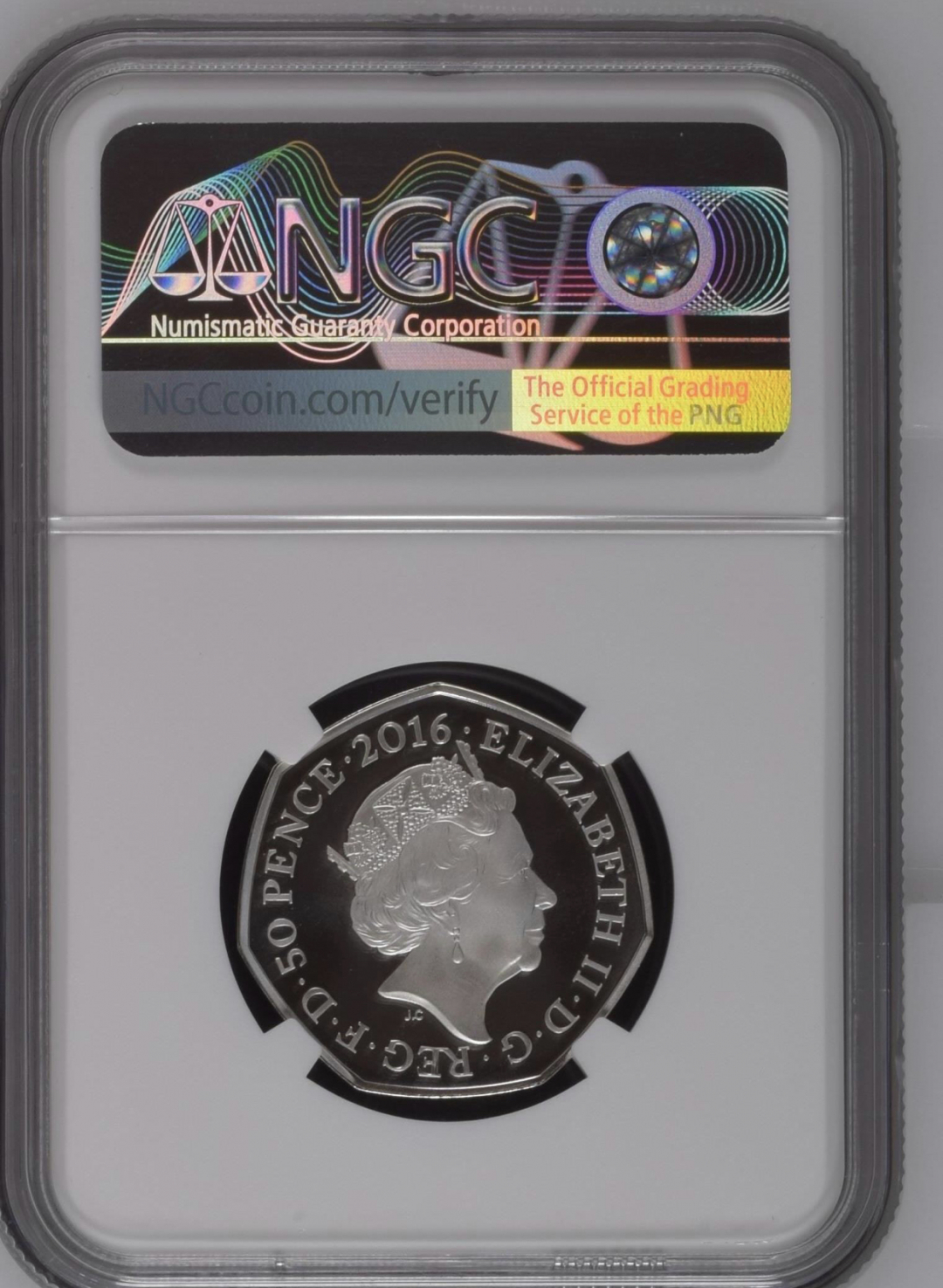 【币观天下】第六十八场拍卖-CICE北京展销会专场 【英国】2016彼得兔+2019彼得兔两枚一起拍卖【ngc69+70】