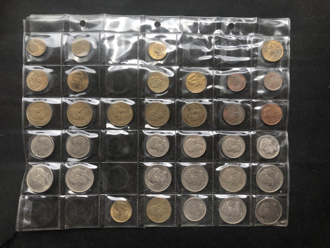 【币观天下】第六十八场拍卖-CICE北京展销会专场 【希腊】希腊流通币123枚【各个年份】