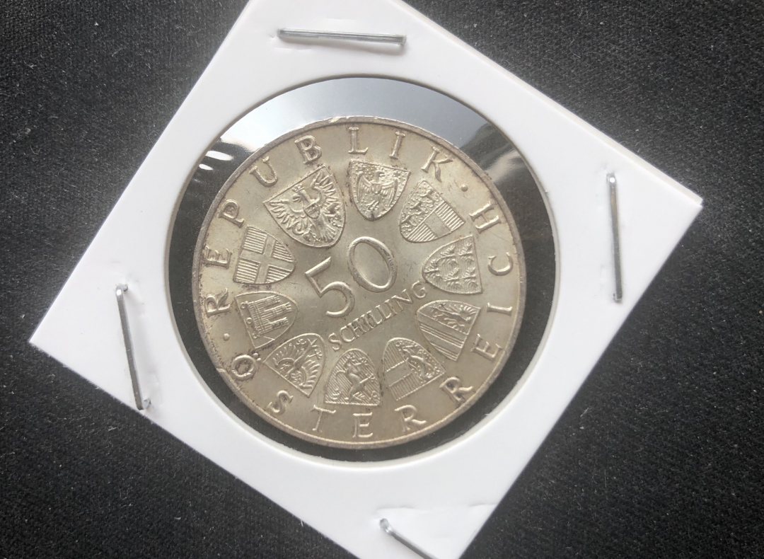 【币观天下】第六十八场拍卖-CICE北京展销会专场 【奥地利】1968年奥地利第二共和国建国50周年