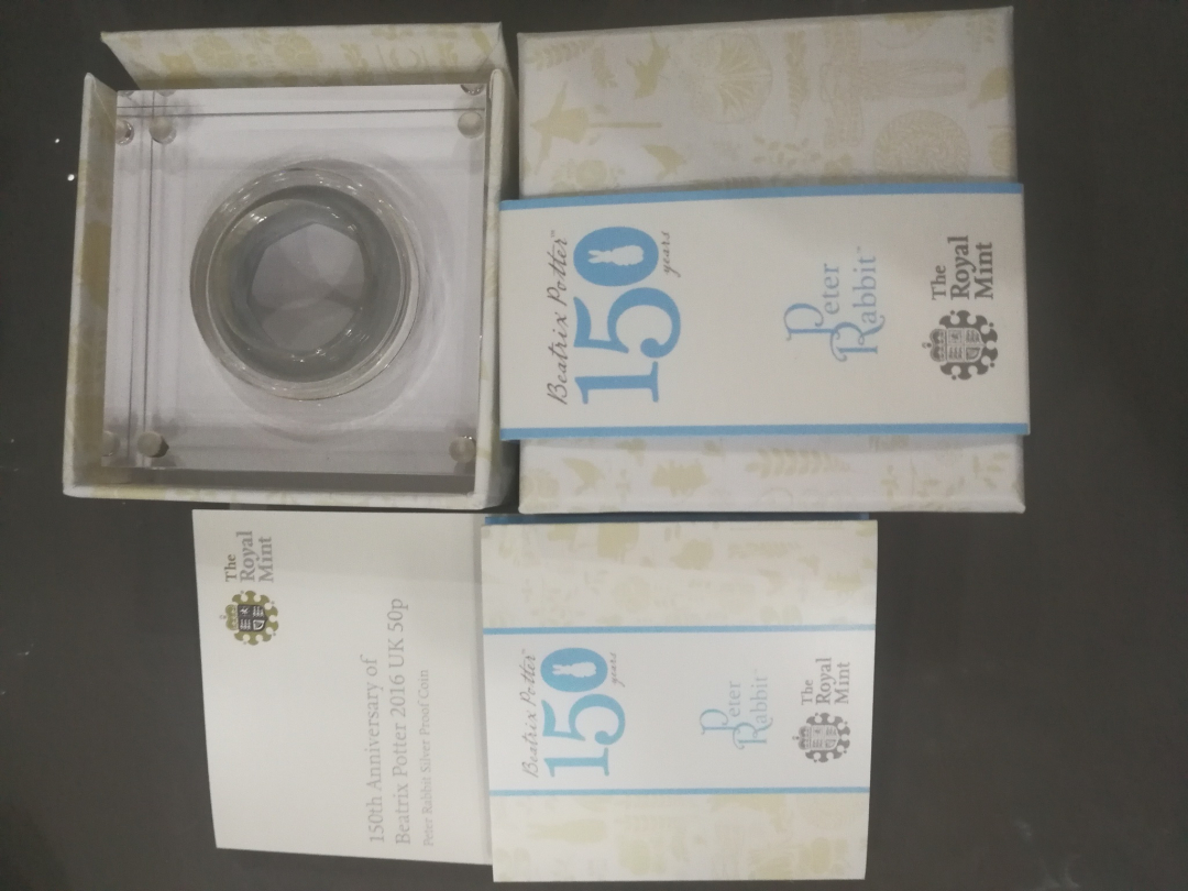 【币观天下】第六十八场拍卖-CICE北京展销会专场 【英国】2016彼得兔+2019彼得兔两枚一起拍卖【ngc69+70】