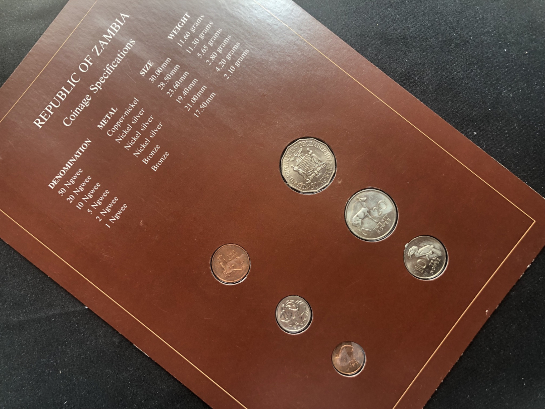 【币观天下】第六十八场拍卖-CICE北京展销会专场 【富兰克林册子】赞比亚