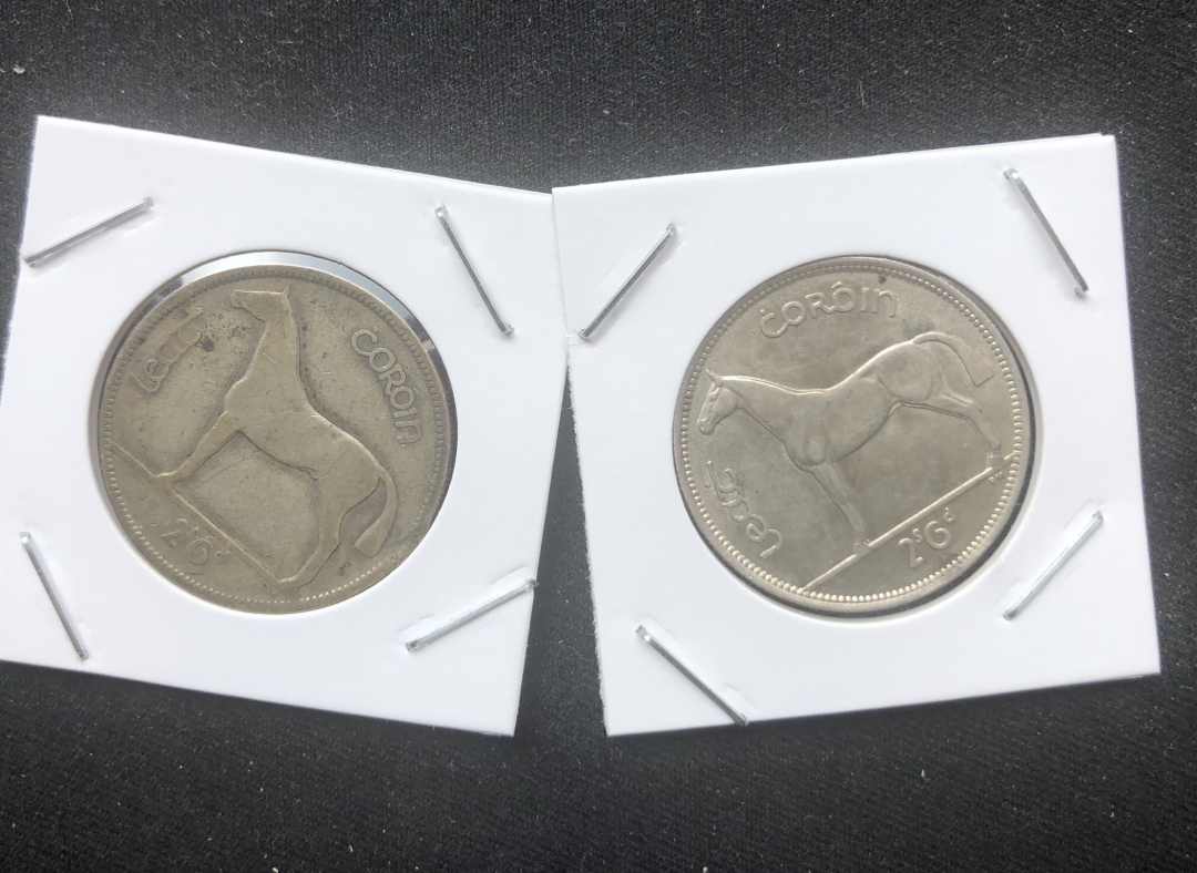 【币观天下】第六十八场拍卖-CICE北京展销会专场 【爱尔兰】2枚马银币【年份不同】