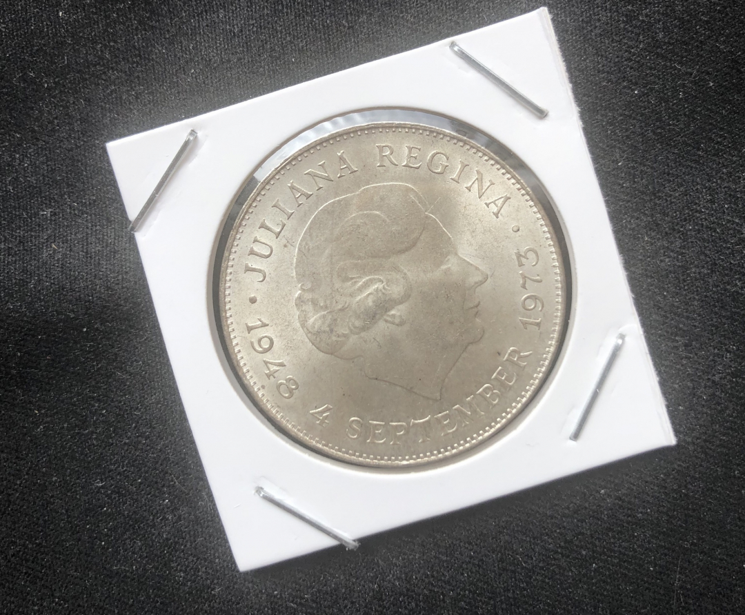 【币观天下】第六十八场拍卖-CICE北京展销会专场 【荷兰】1975女王头像银币