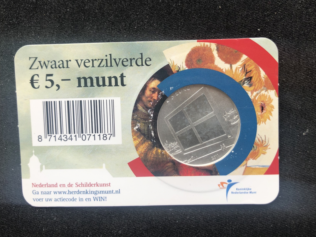 【币观天下】第六十九场拍卖 【荷兰卡册】女王之窗【5欧元】