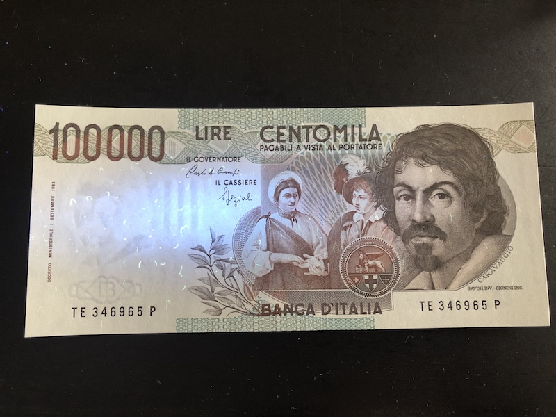 收藏联盟八十七期（国际儿童节为下一代珍藏）拍卖：） 1983年意大利10万里拉  UNC