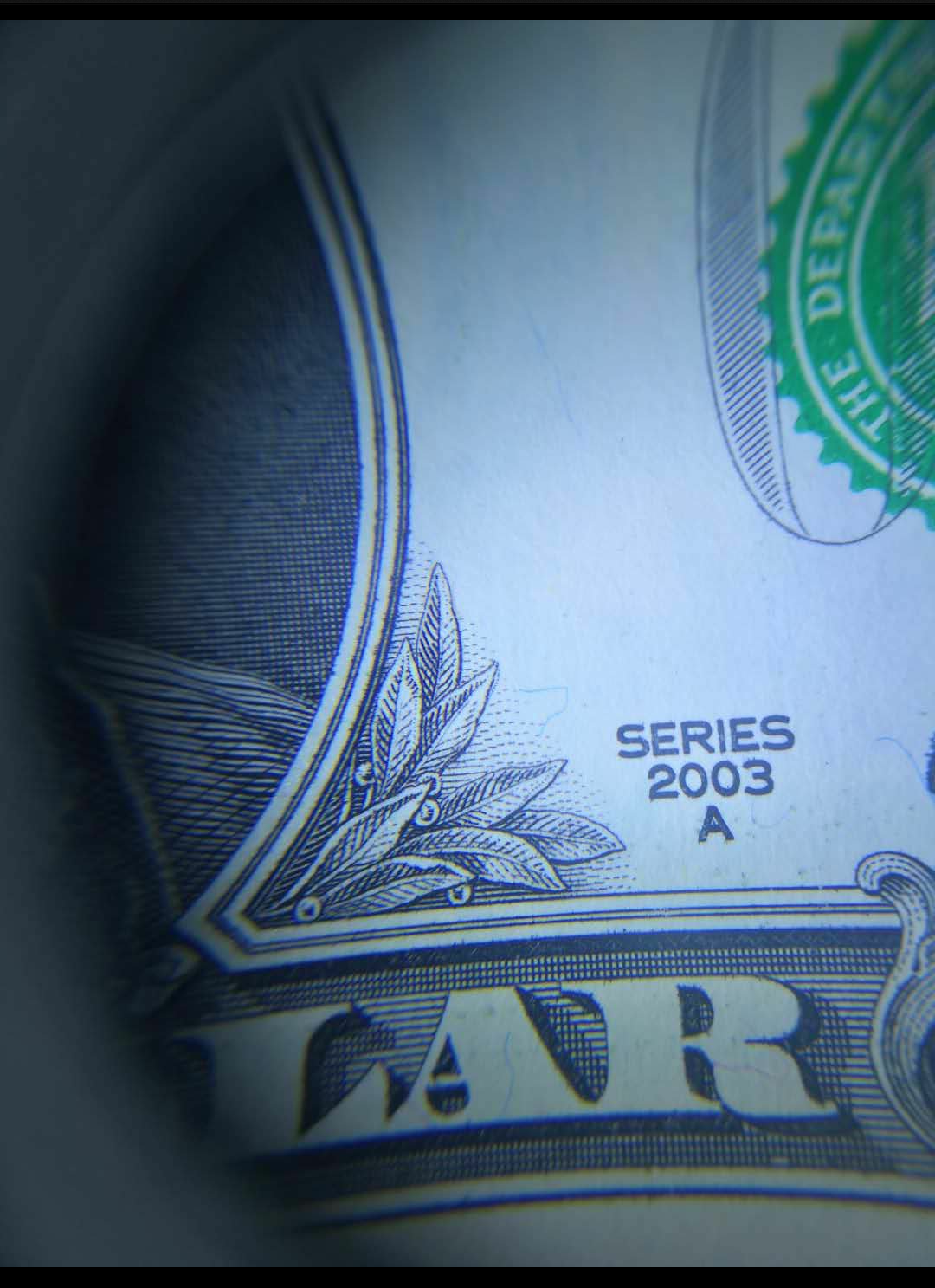 【鲸贝乐淘】千字文·第藏号拍卖 【连体美元】2003年。美金1元四连体。早期原册。