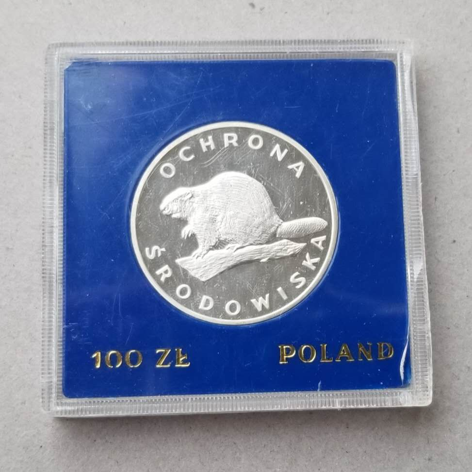 【币观天下】第七十期拍卖 波兰1978年河狸100兹罗提银币