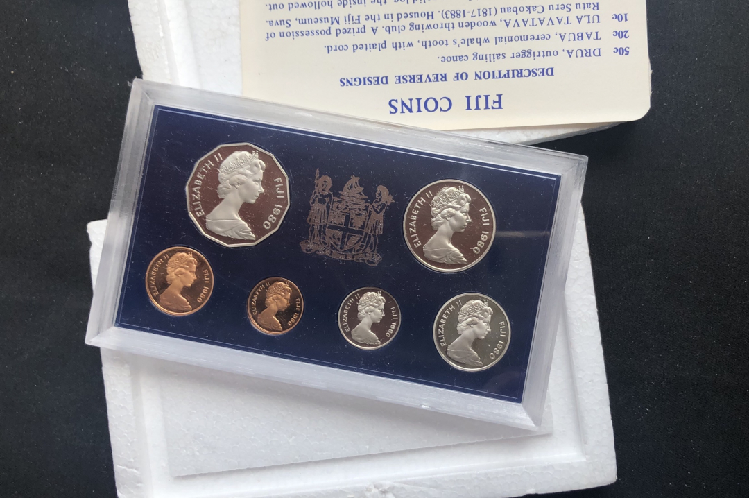 【币观天下】第七十期拍卖 【斐济】1980年精制币套装