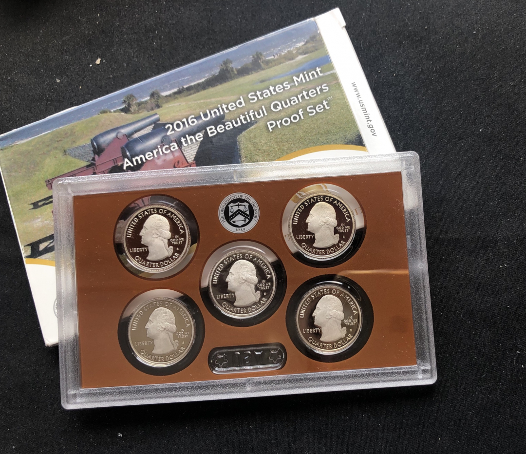 【币观天下】第七十期拍卖 【美国】2016年美国国家公园精制币