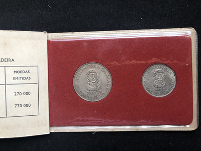 【币观天下】第七十期拍卖 -  【葡属马德拉】1981年25/100埃斯库多纪念币2枚