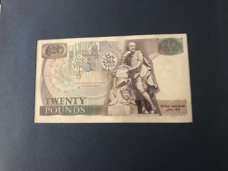 收藏联盟第八十九期拍卖 英国D5，D20同号册 UNC