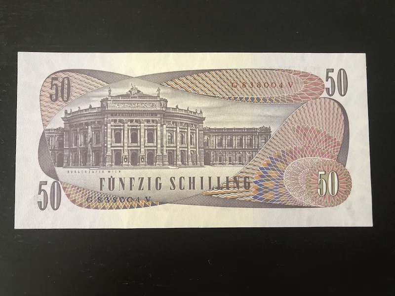 收藏联盟第八十九期拍卖 奥地利50先令 意大利10000里拉 UNC