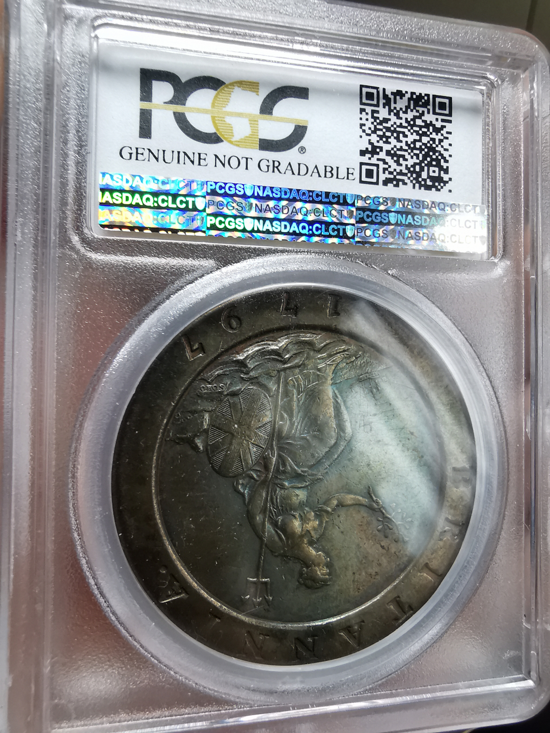 凡希社世界钱币微拍卖第九十一期 1797英国乔三车轮2便士PCGS-AUD