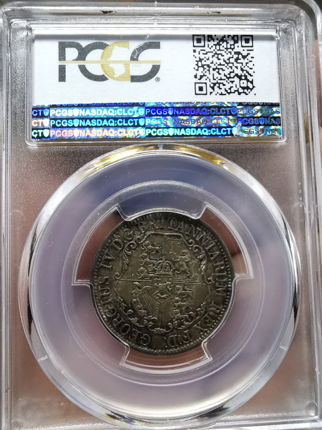 凡希社世界钱币微拍卖第九十一期 稀！1820锚币1/4元PCGS-MS64最高分！