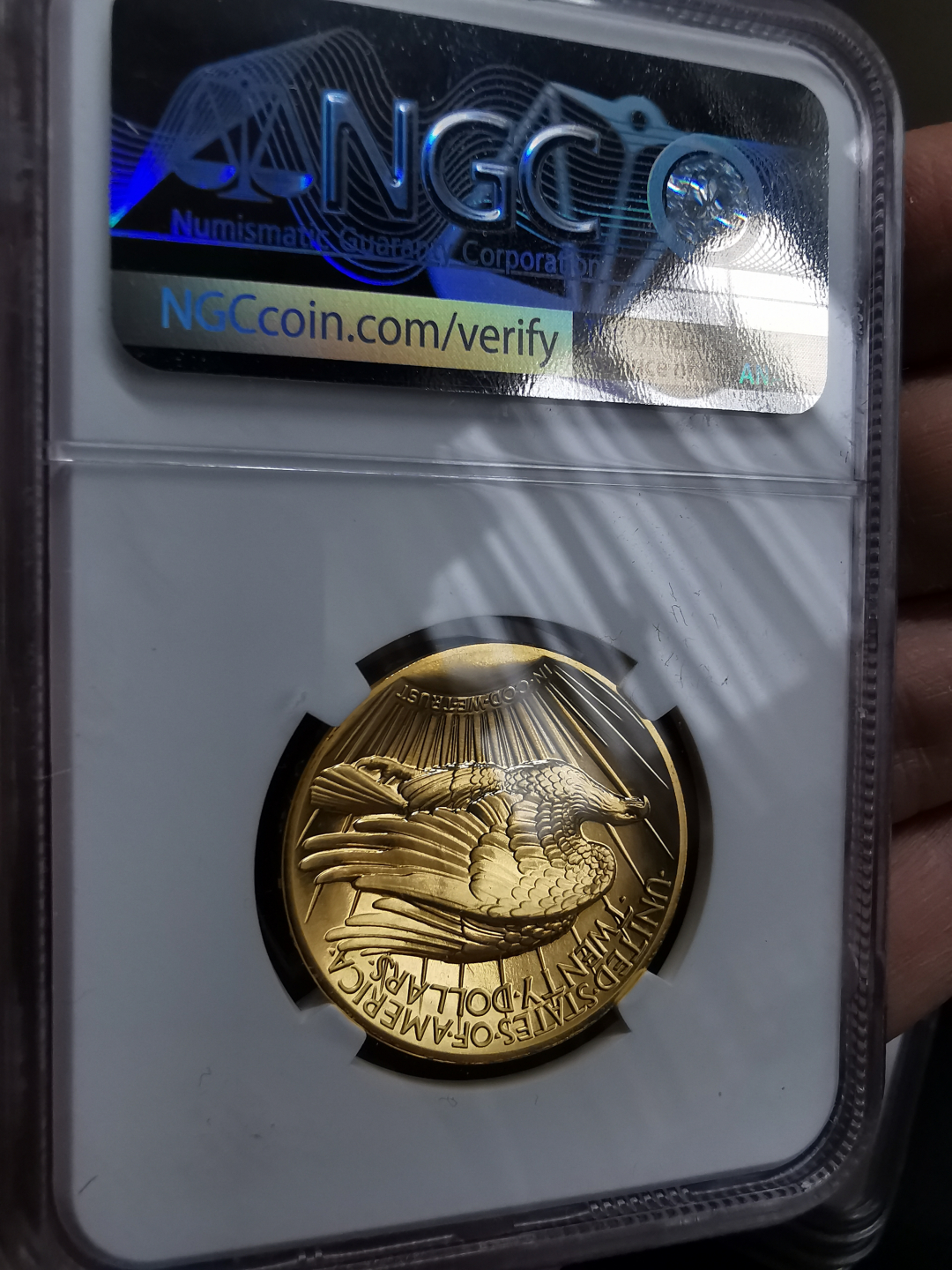 凡希社世界钱币微拍卖第九十一期 荐！2009美国自由女神超高浮雕1盎司金币NGC-MS70一年型