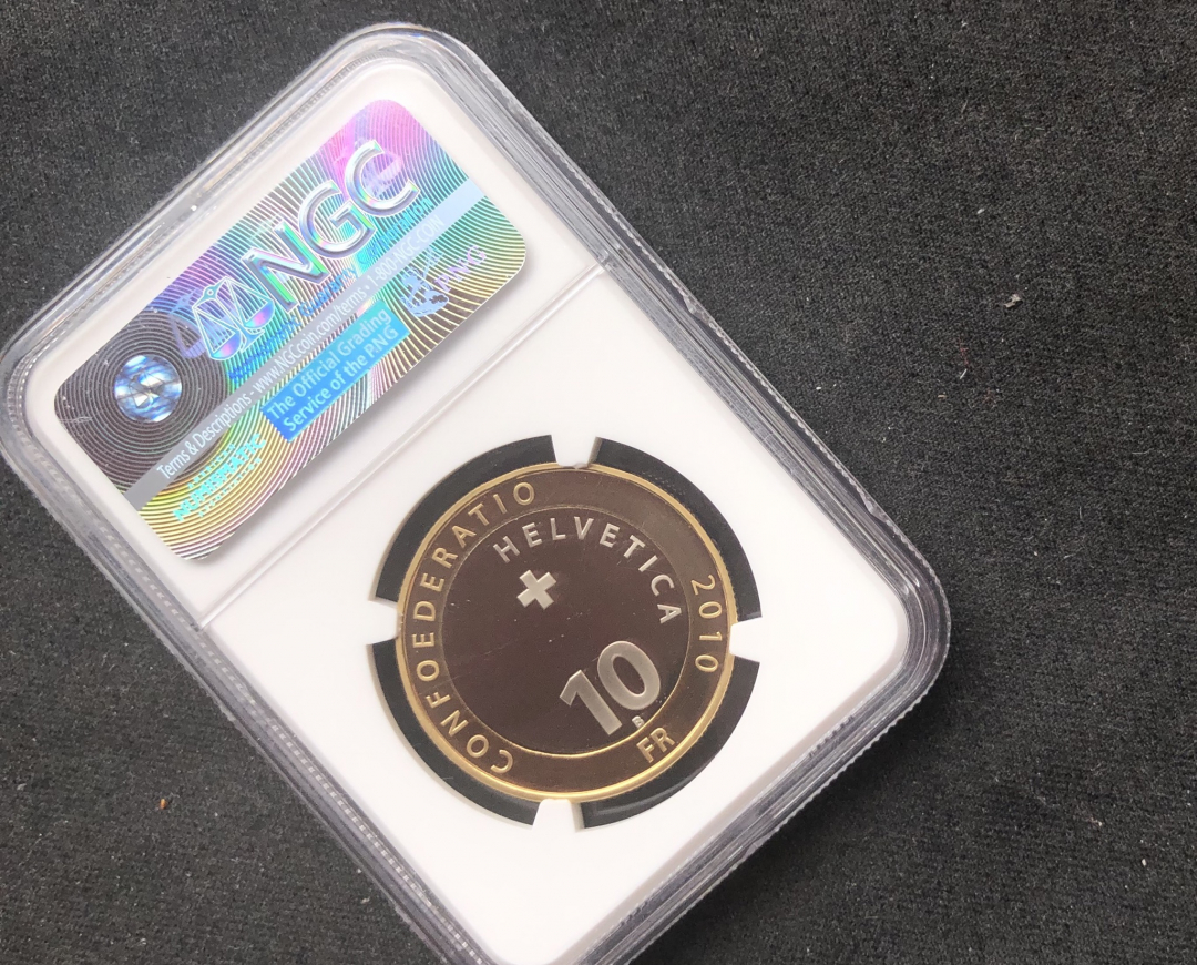 【币观天下】第七十三期拍卖 【瑞士】2010国家公园系列土拨鼠