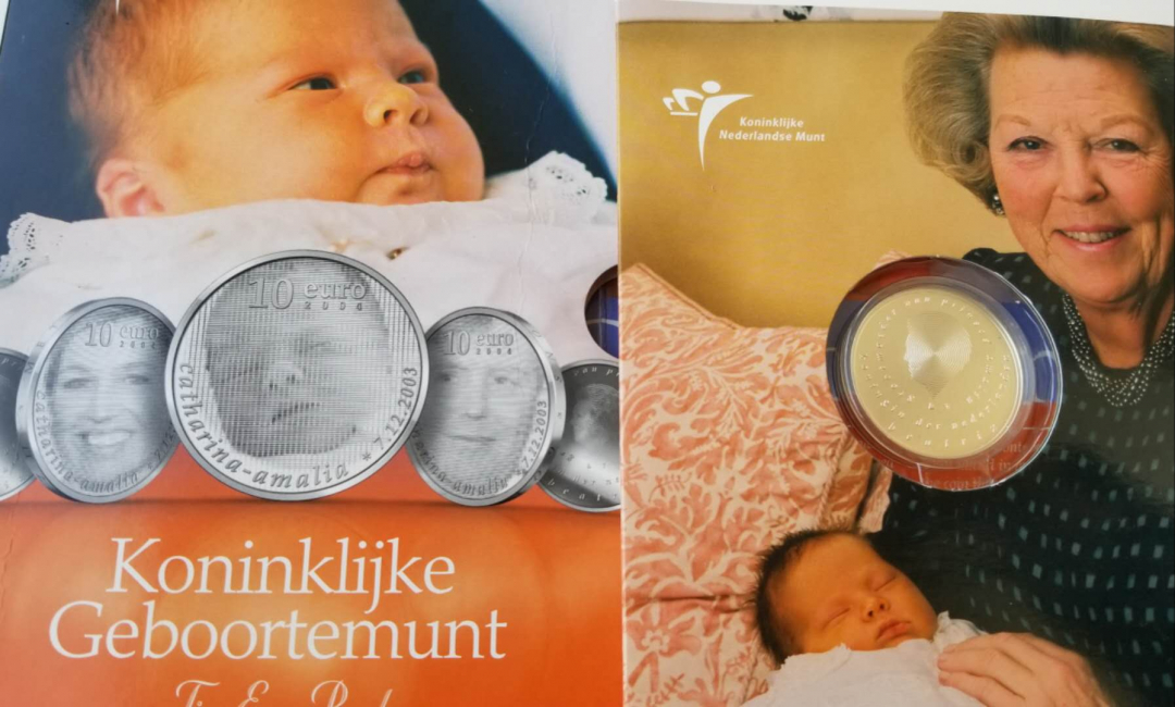 【币观天下】第七十三期拍卖 荷兰2004年小公主降生精制银币卡币