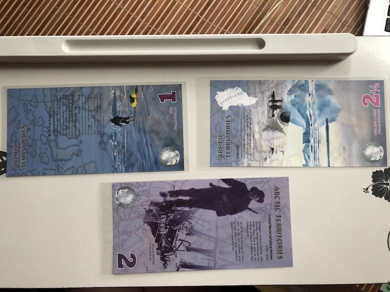 收藏联盟第九十期拍卖 北极商业钞一套11张 UNC