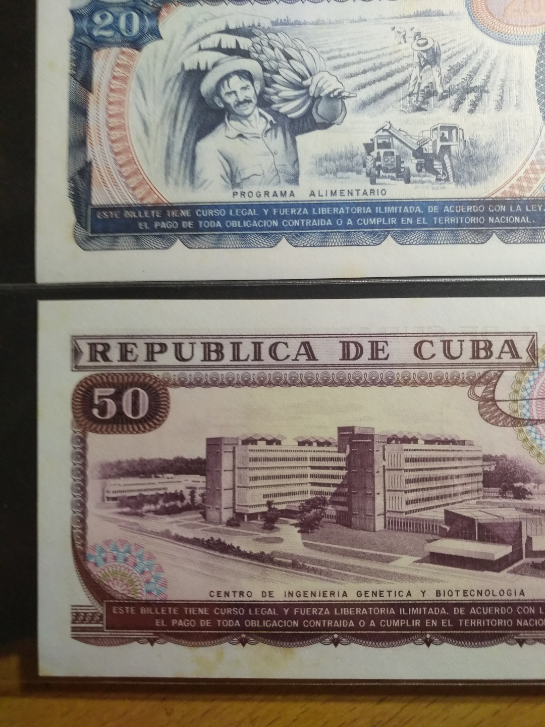 【鲸贝乐淘】千字文·第“律吕调阳”号拍卖 【中国代印】1990-1991古巴全套，有黄斑，AUNC ，精美