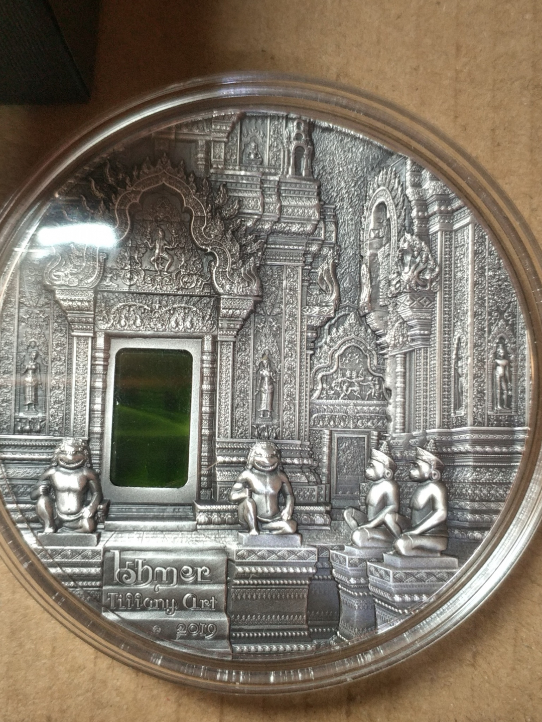 【随心拍&GetCoin】现代金银币拍卖第二十四期 【帕劳】蒂凡尼系列吴哥窟2oz银币