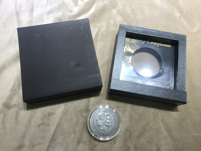 【随心拍&GetCoin】现代金银币拍卖第二十五期 纽埃2019年威尼斯面具2盎司高浮雕镀金纪念银币