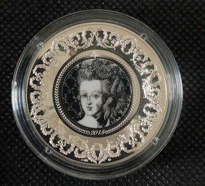 【随心拍&GetCoin】现代金银币拍卖第二十五期 法国2015年法兰西瑰宝第二枚-塞夫尔陶瓷精制纪念银币