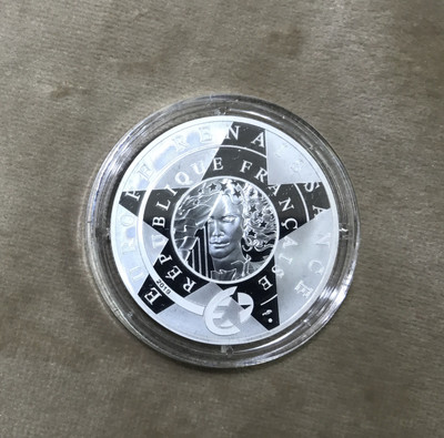 【随心拍&GetCoin】现代金银币拍卖第二十五期 法国2019年欧洲之星文艺复兴达芬奇10欧纪念银币