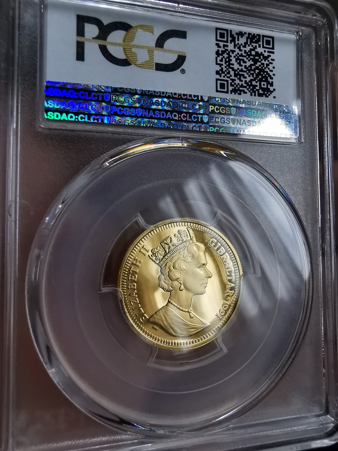 凡希社世界钱币微拍第九十三期 1991直布罗陀戴安娜王妃纪念金币PCGS-PF68DCAM