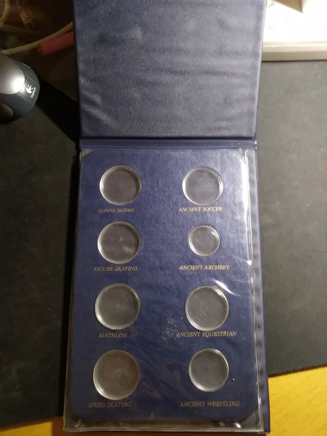 【鲸贝乐淘】千字文·第“金生丽水”号拍卖 【老精稀铜币】1980年冬奥，中奥精制铜币，全套原装，CSIS评级，此套装稀少