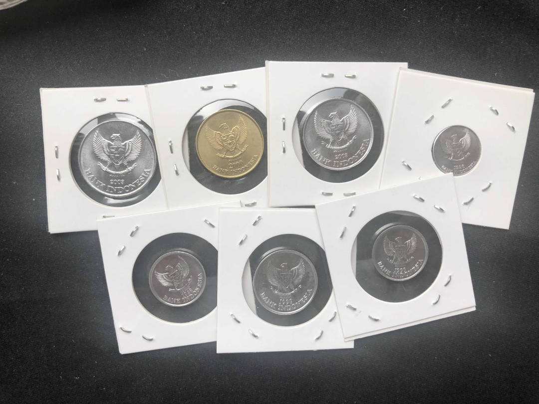 【币观天下】第七十六期拍卖 【印度尼西亚】流通币7枚