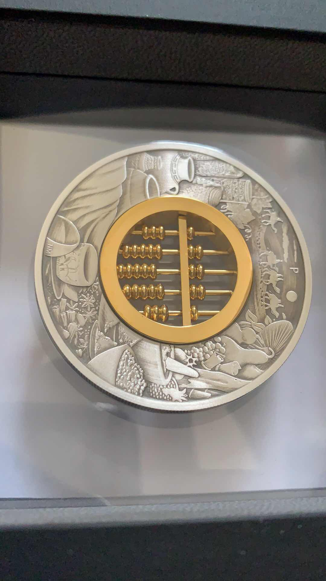 收藏联盟澳洲珀斯造币厂新币预定 珀斯造币厂生产2盎司算盘精制银币