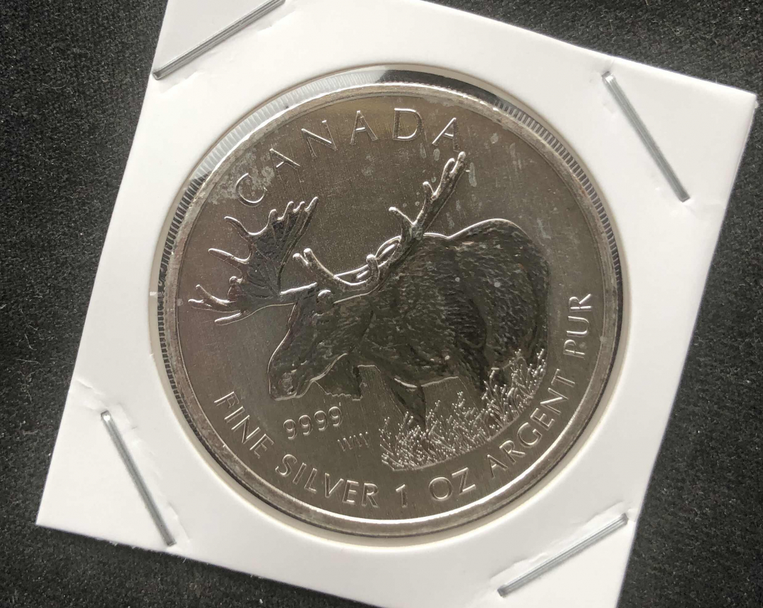 【币观天下】第七十六期拍卖 【加拿大】2012年1oz驯鹿银币【投资币】