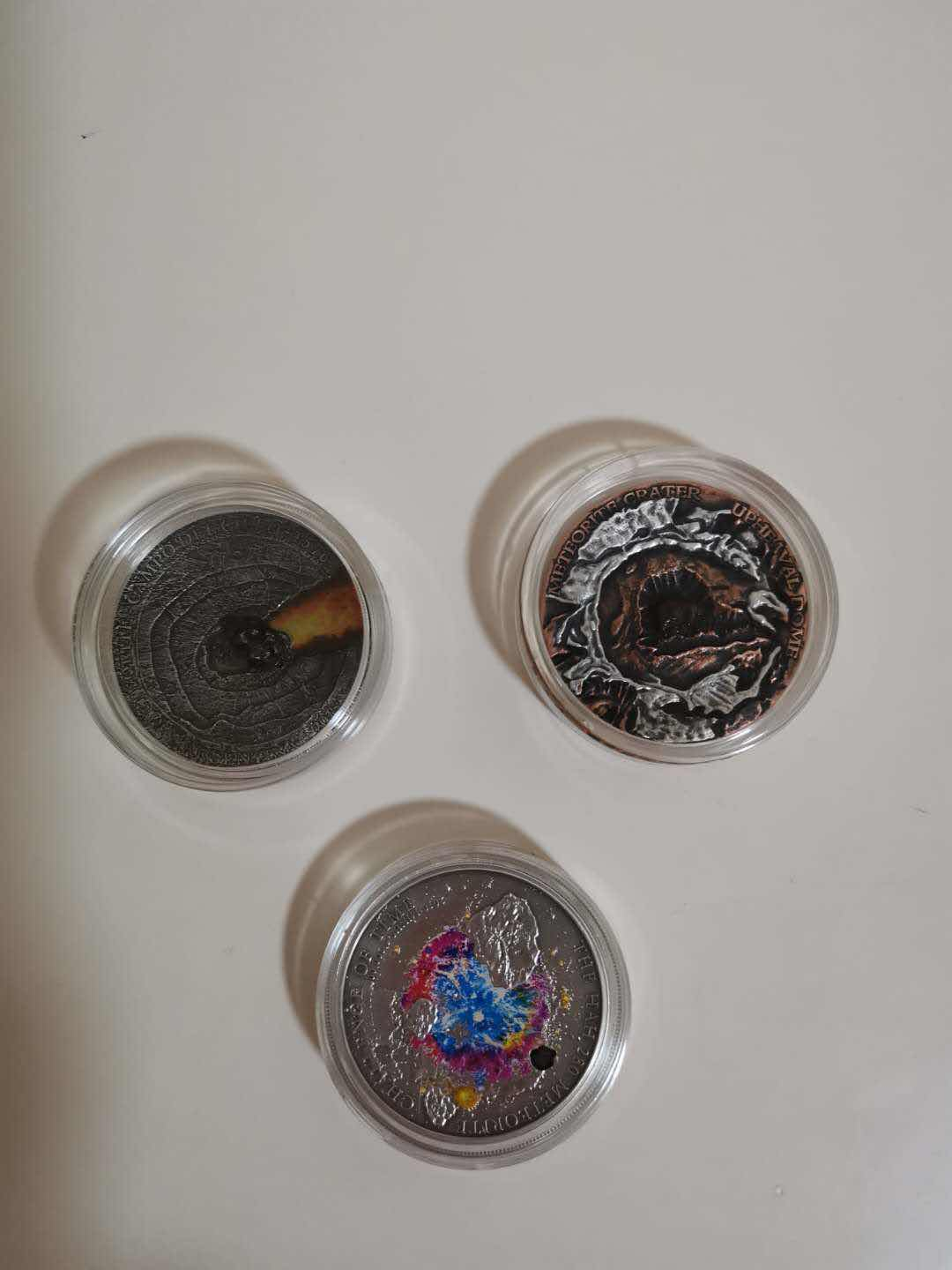 【币观天下】第七十六期拍卖 【一口价】陨石币3枚～