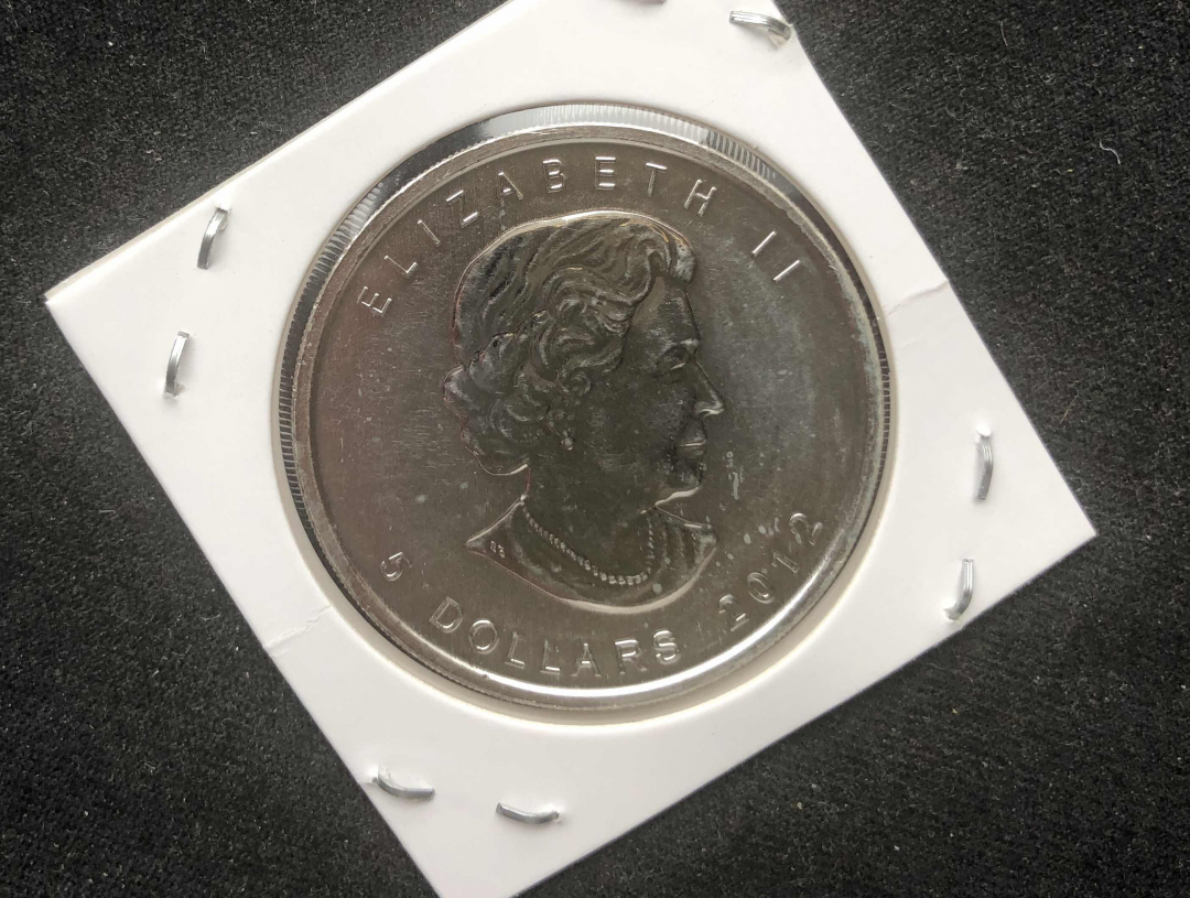 【币观天下】第七十六期拍卖 【加拿大】2012年1oz驯鹿银币【投资币】