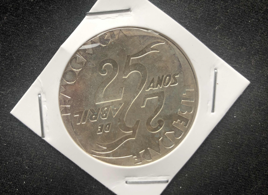 【币观天下】第七十六期拍卖 【葡萄牙】1999年 1000埃斯库多 纪念大银币