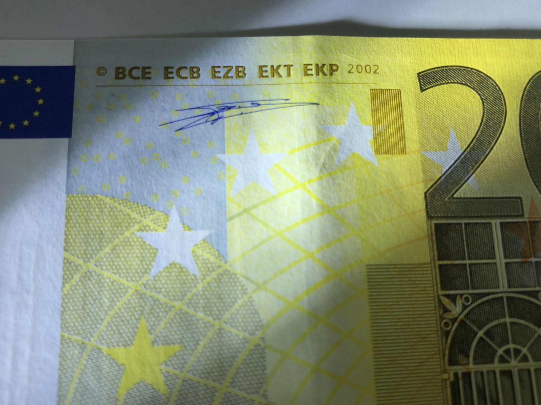 收藏联盟第九十四期拍卖 2002欧洲200欧元 N冠 AU