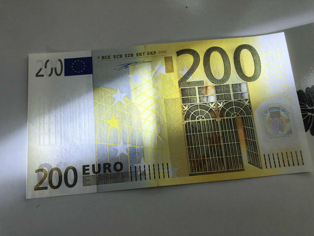 收藏联盟第九十四期拍卖 2002欧洲200欧元 N冠 AU