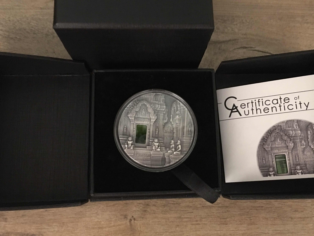 【随心拍&GetCoin】现代金银币拍卖第二十七期 【帕劳】帕劳蒂凡尼的系列吴哥窟