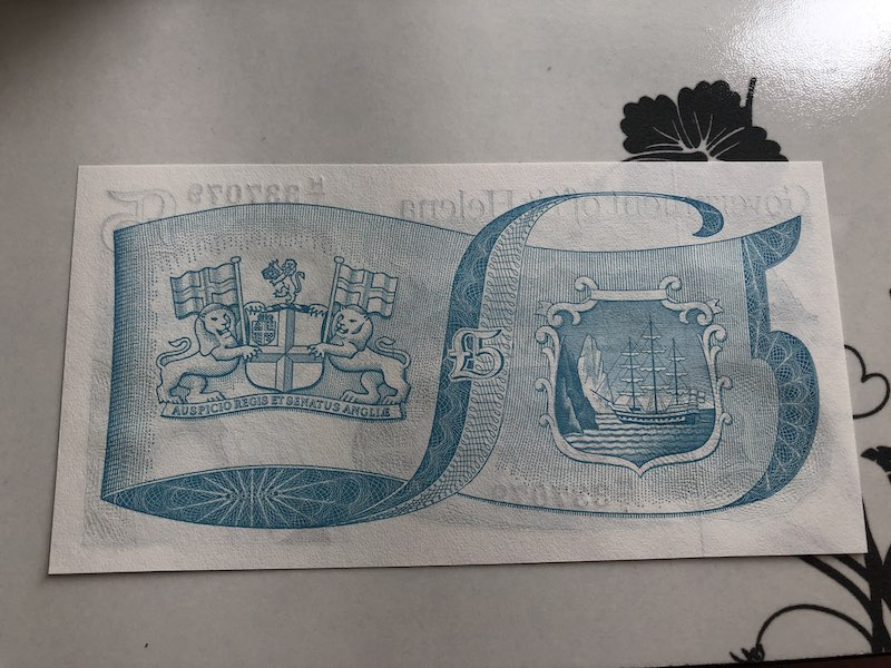 收藏联盟第九十四期拍卖 圣赫勒拿5镑 UNC