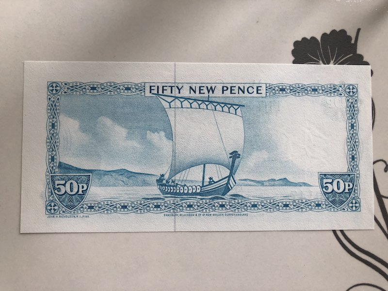 收藏联盟第九十四期拍卖 马恩岛50便士 UNC