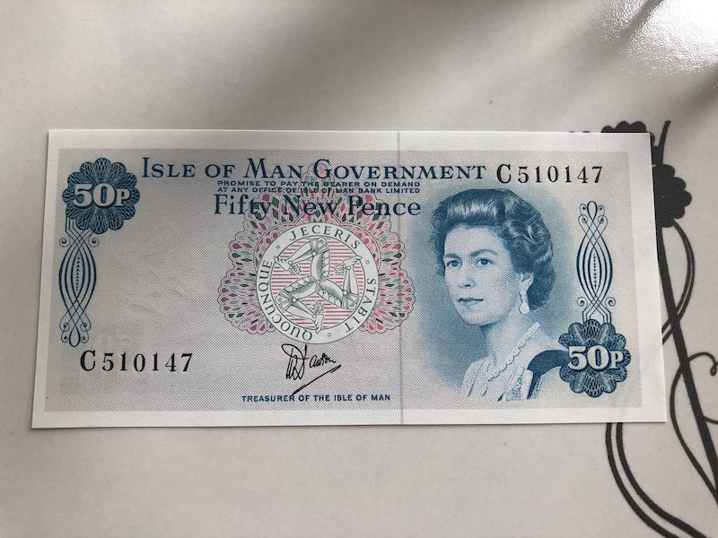 收藏联盟第九十四期拍卖 马恩岛50便士 UNC