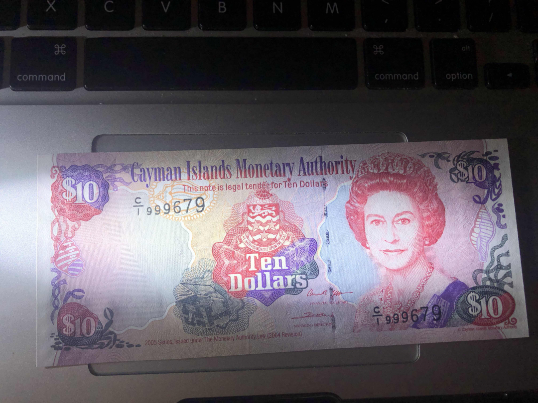 收藏联盟第九十四期拍卖 开曼10元 UNC