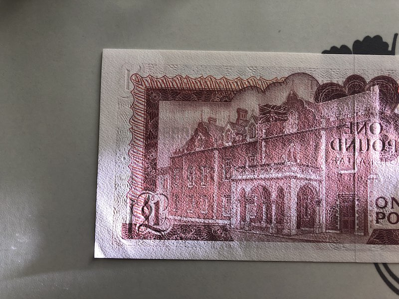 收藏联盟第九十四期拍卖 女王钞4张1元/镑免职 UNC如图 直布罗陀1元角轻微折