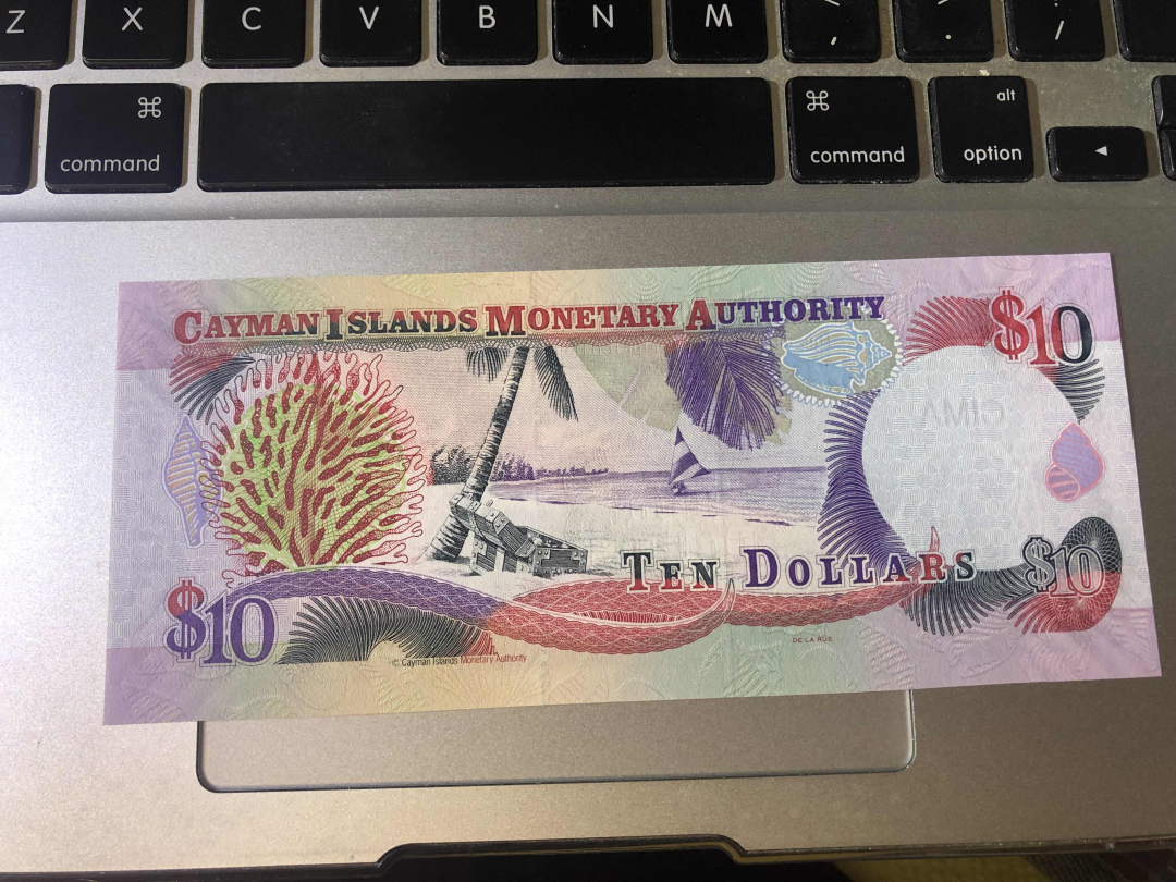 收藏联盟第九十四期拍卖 开曼10元 UNC