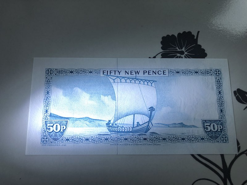 收藏联盟第九十四期拍卖 马恩岛50便士 UNC