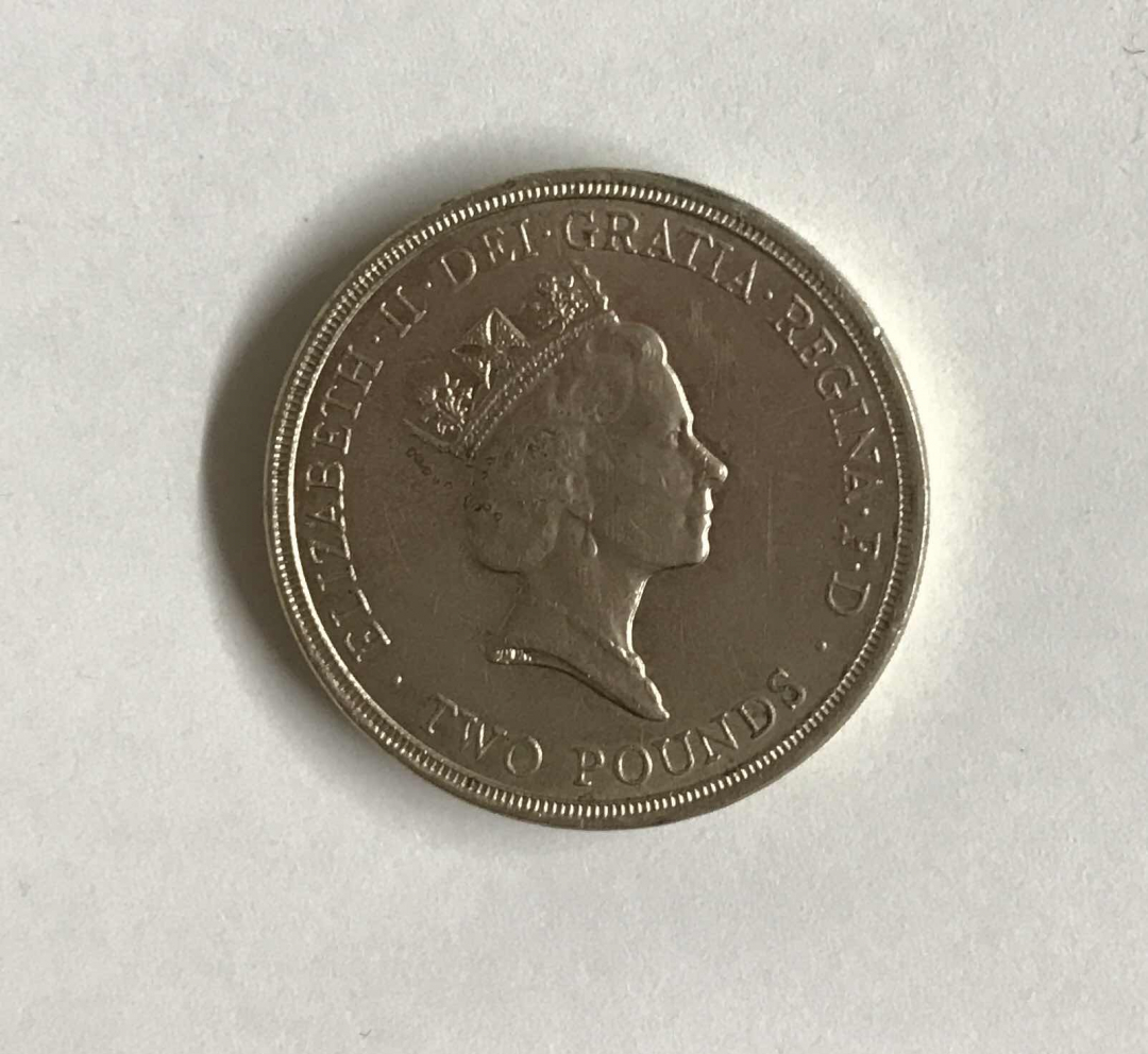 【随心拍&GetCoin】现代金银币拍卖第二十七期 英国1986年英联邦运动会纪念币面值2英镑！
