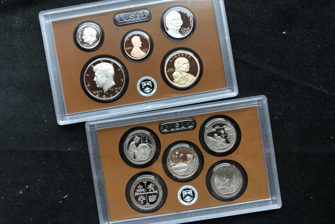 【随心拍&GetCoin】现代金银币拍卖第二十七期 【美国】2017美国精制币10枚套装