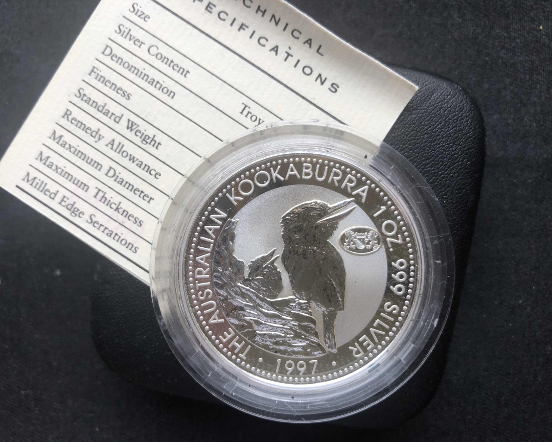 【币观天下】第七十七期拍卖 【澳大利亚】1997年翠鸟私印1oz银币