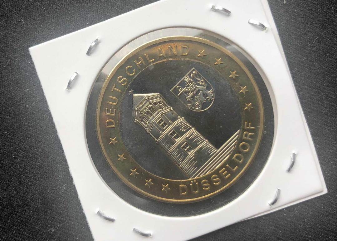 【币观天下】第七十七期拍卖 【德国】杜塞尔多夫 灯塔双色纪念章